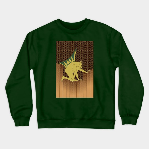 The Great Gargoyle Crewneck Sweatshirt by artsandherbs